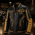 Premium BOS Leather Zipper Jacket TNSM