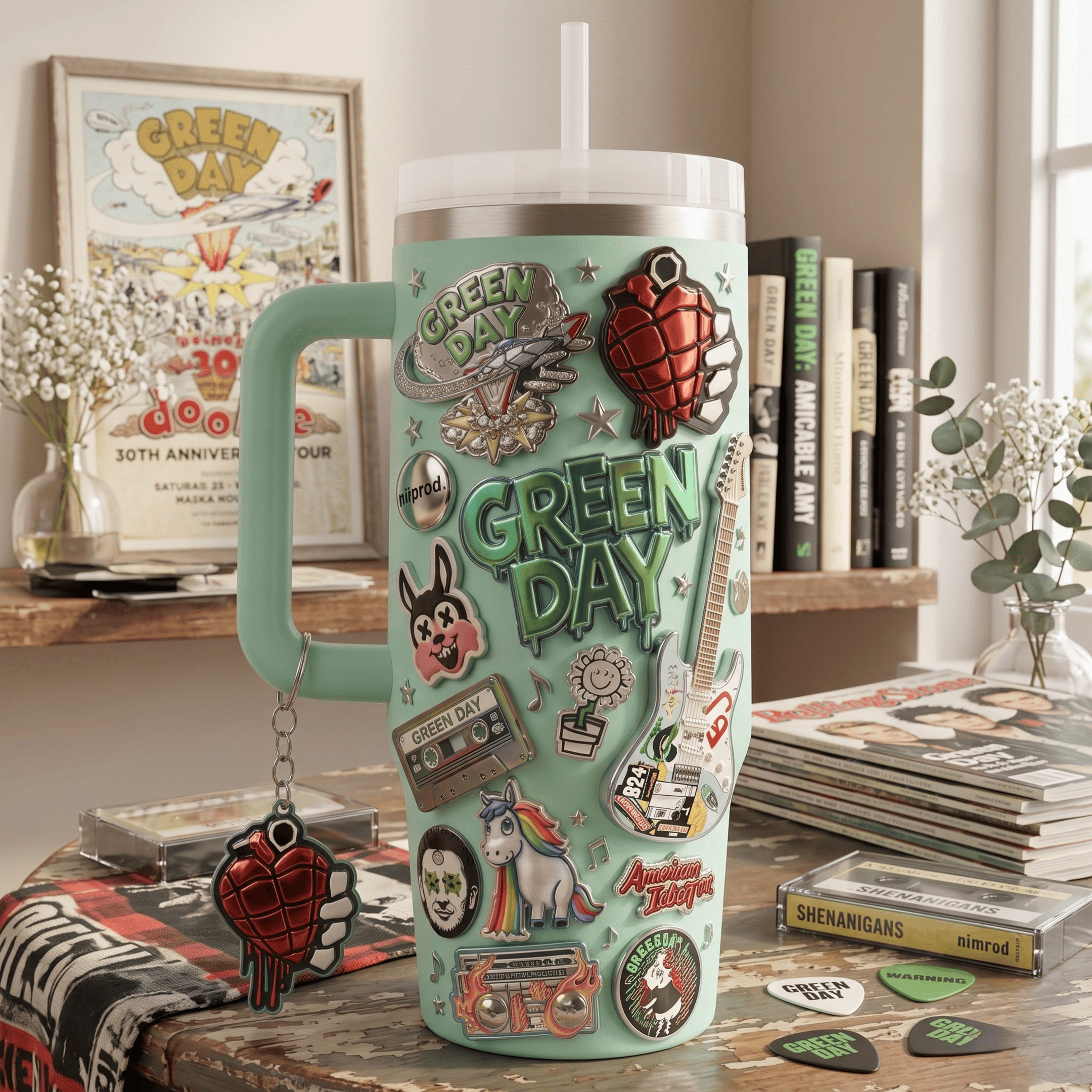 GRD 40oz Tumbler With Handle NTKO