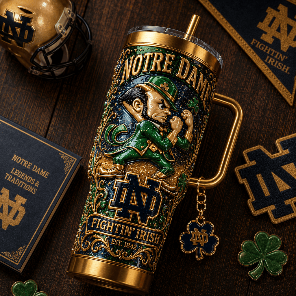 NDFI 40oz Tumbler With Handle TTNL