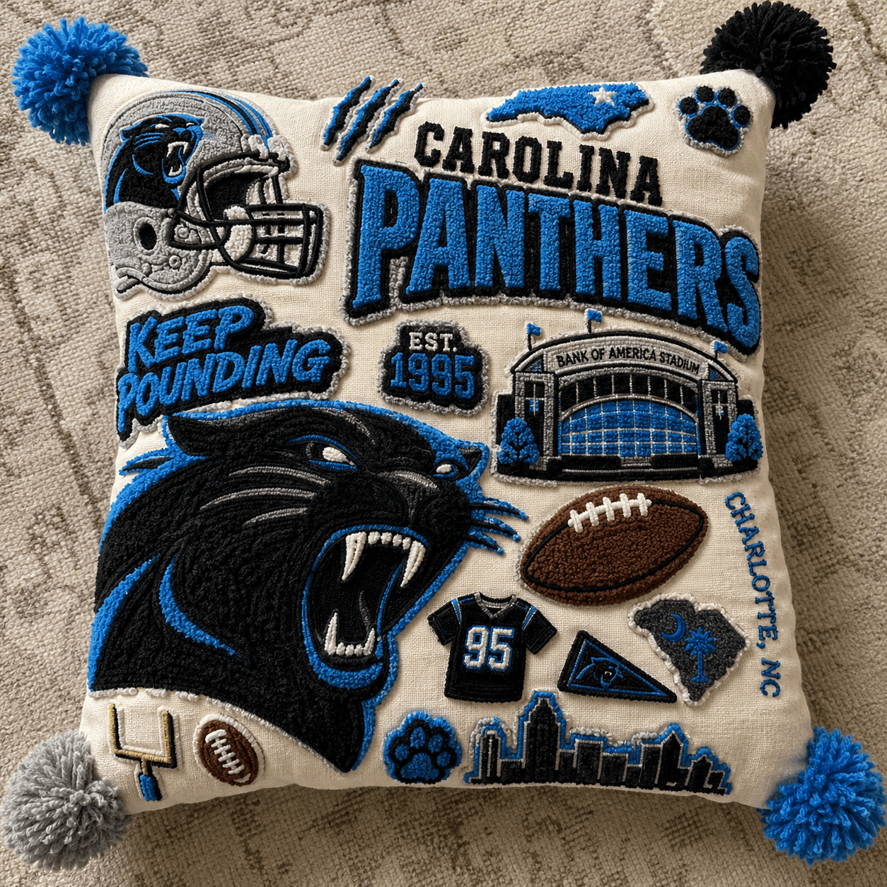 CRPT Tufted Sofa Cover & Pillow Set DNBN