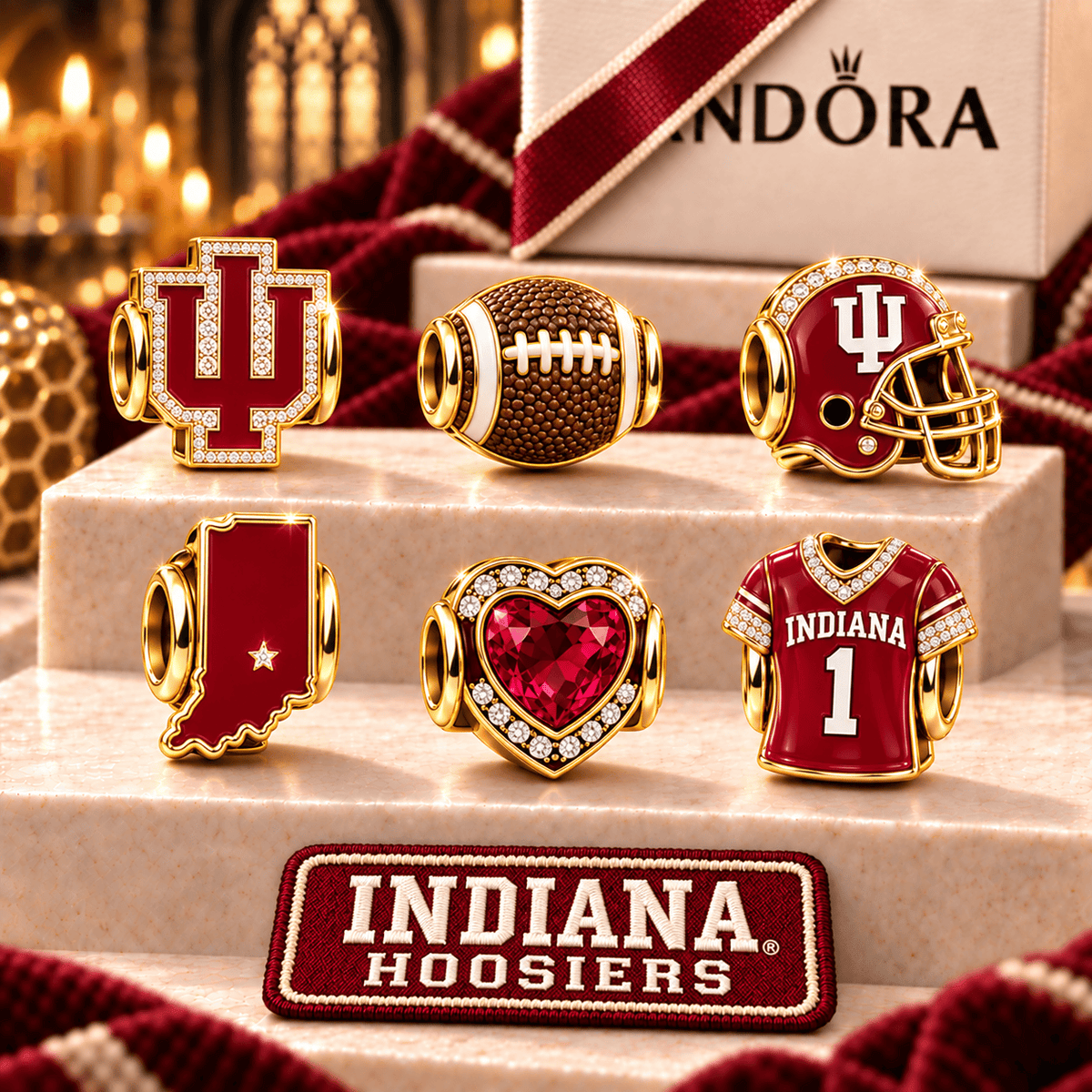 IDH Gold Charm Set NHVH