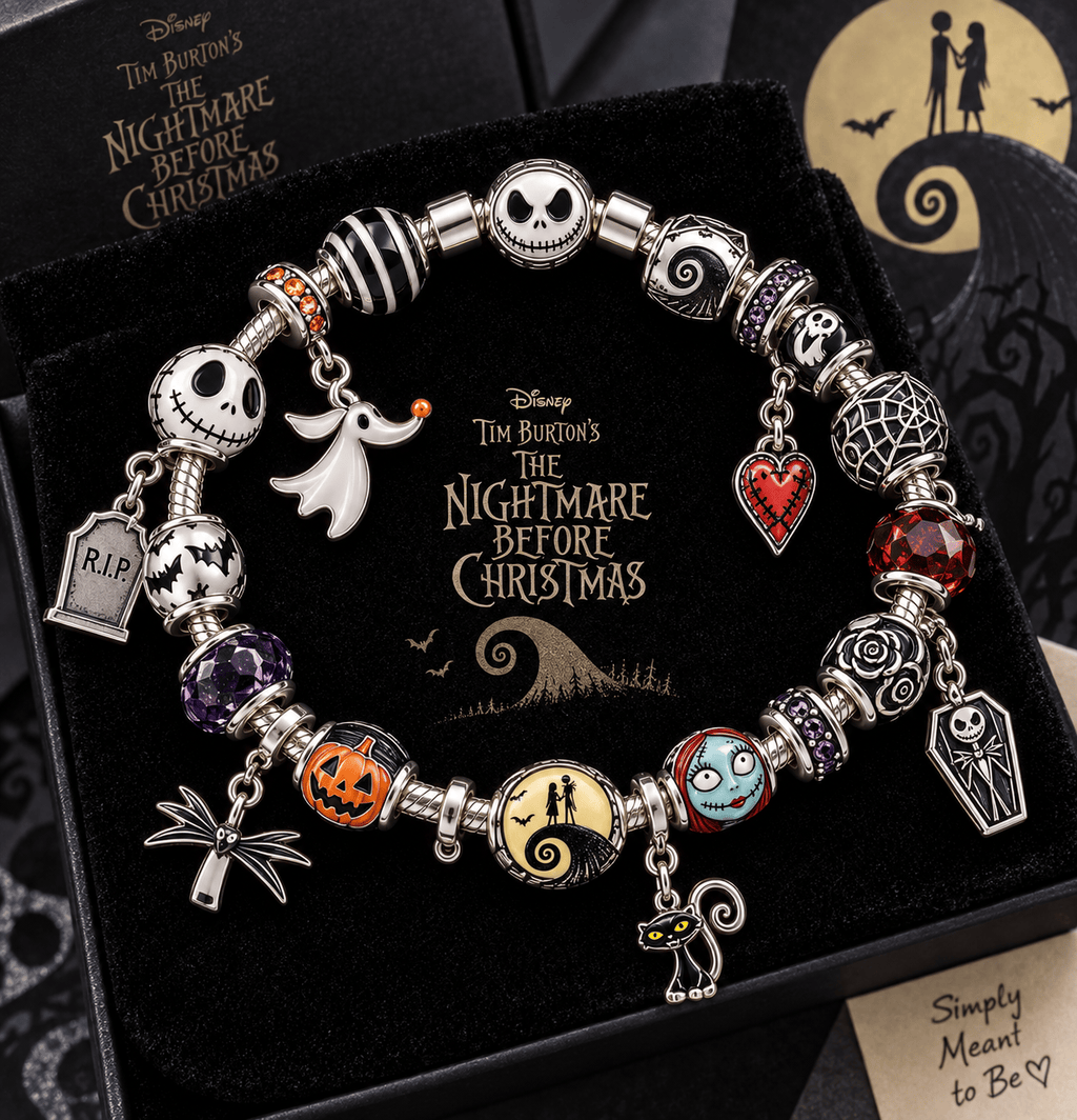 TNBC Silver Charm Bracelet Set TTTT