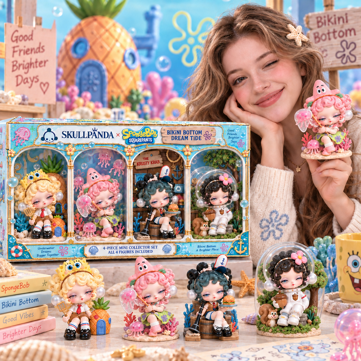 SBSP Premium Mini Collectible Character Set NTNA