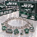NYJ Silver Charm Bracelet Set NTVA